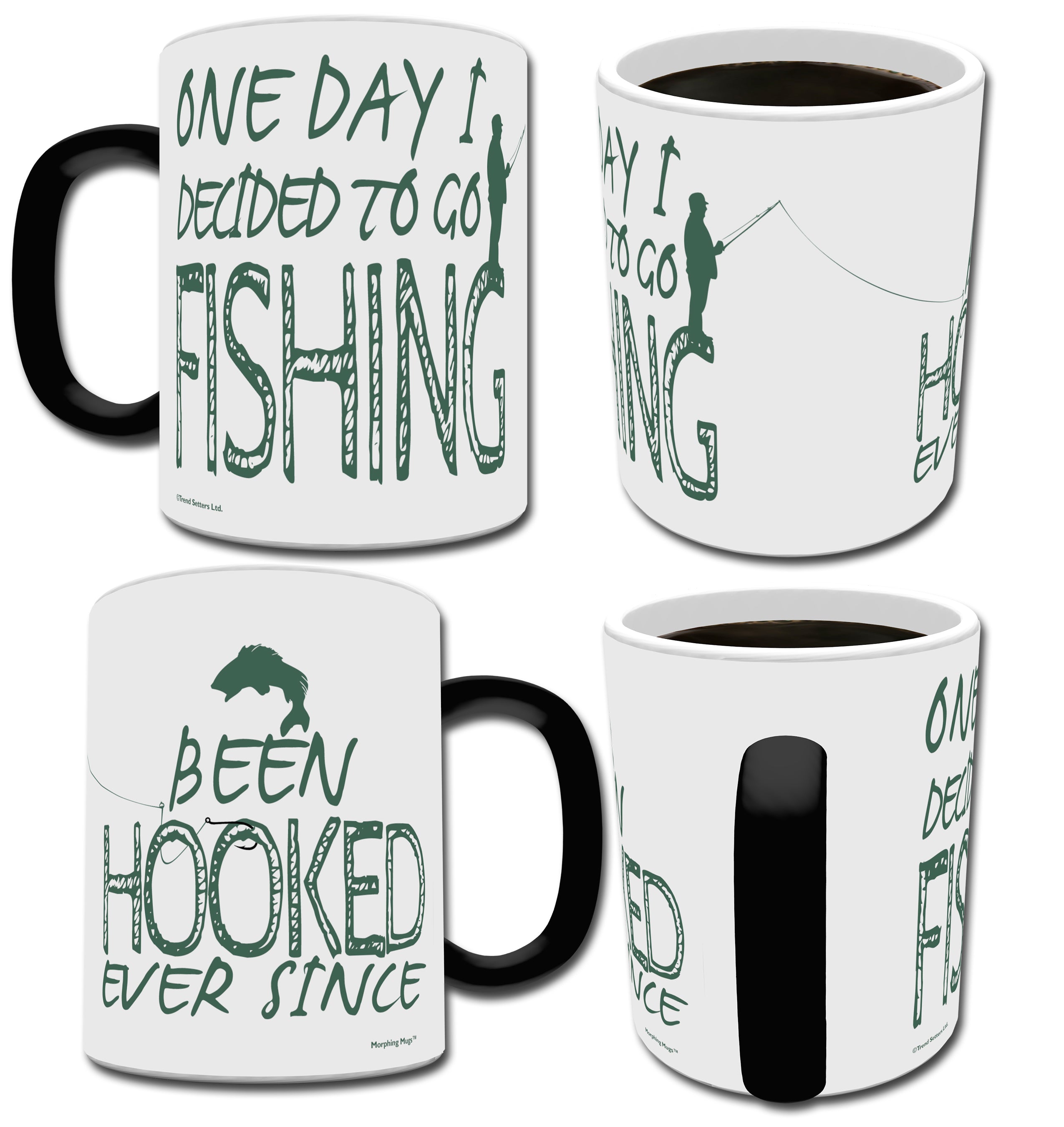 Sports Collection (Hooked on Fishing) Morphing Mugs® Heat-Sensitive Mug MMUG233
